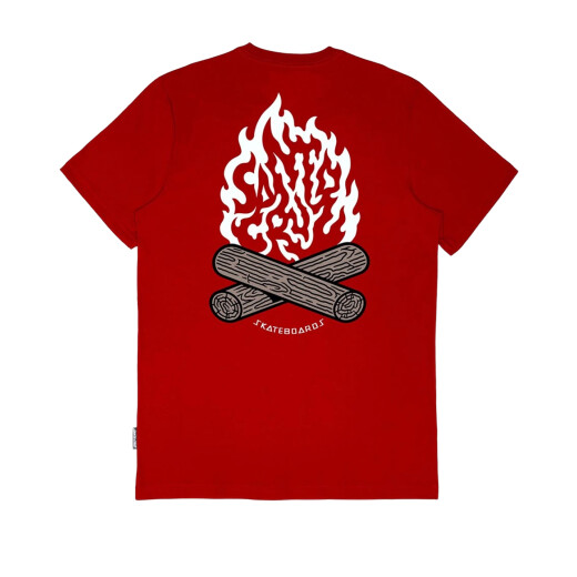 Remera Santa Cruz Campfire - Rojo Remera Santa Cruz Campfire - Rojo