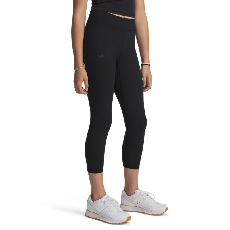 Motion Solid Ankle Crop-PNK BLK-001