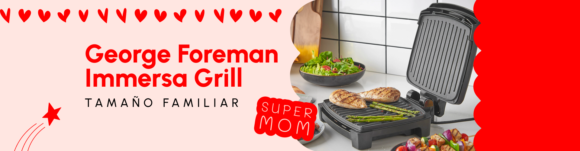 George Foreman Immersa Grill - Abril 2024