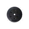 Discos revestidos 5 kg con recubrimiento plástico y relleno de cemento de calidad Discos revestidos 5 kg con recubrimiento plástico y relleno de cemento de calidad