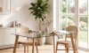 Mesa de Comedor de Vidrio - Eames Natural Mesa de Comedor de Vidrio - Eames Natural