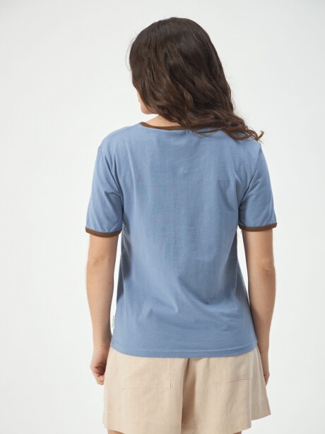 REMERA COOL AZUL