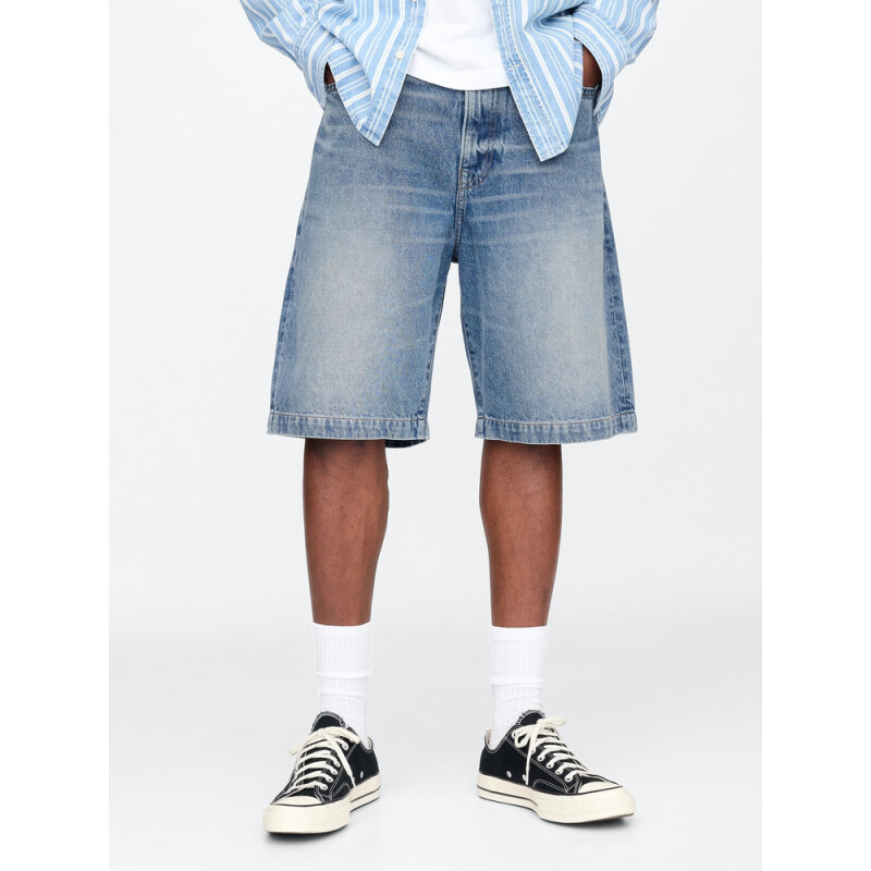 DENIM SHORT DARK WASH DARK WASH