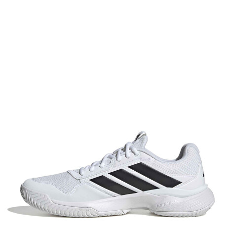 Championes de Hombre Adidas Game Court 3 All Blanco - Negro
