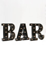 CARTEL BAR AMARILLO