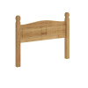 Respaldo Queen Madera Maciza 160cm - Linea Mexicana Natural