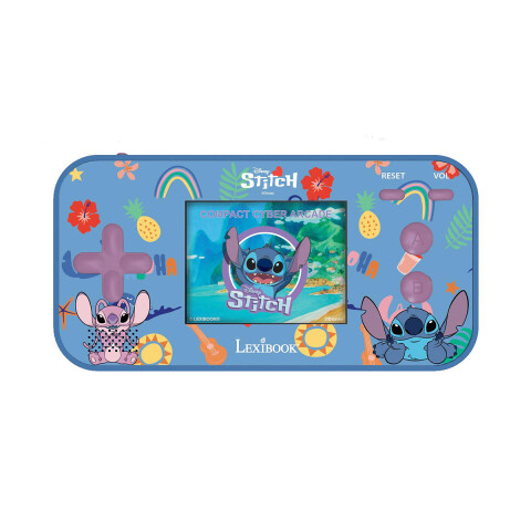 Mini Consola de Juegos Arcade LCD 2.5' Stitch Lexibook U