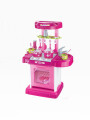 COCINA BIG CHEF CON ACCESORIOS ROSADO
