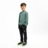 PANT BOYS POLY JR T-TECH-BK NEGRO