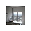 Cortina Roller Blackout Lumax 160x240 Cm Para Ventana Oscurecimiento Total Beige