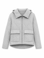 CAMPERA AURELA GRIS CLARO