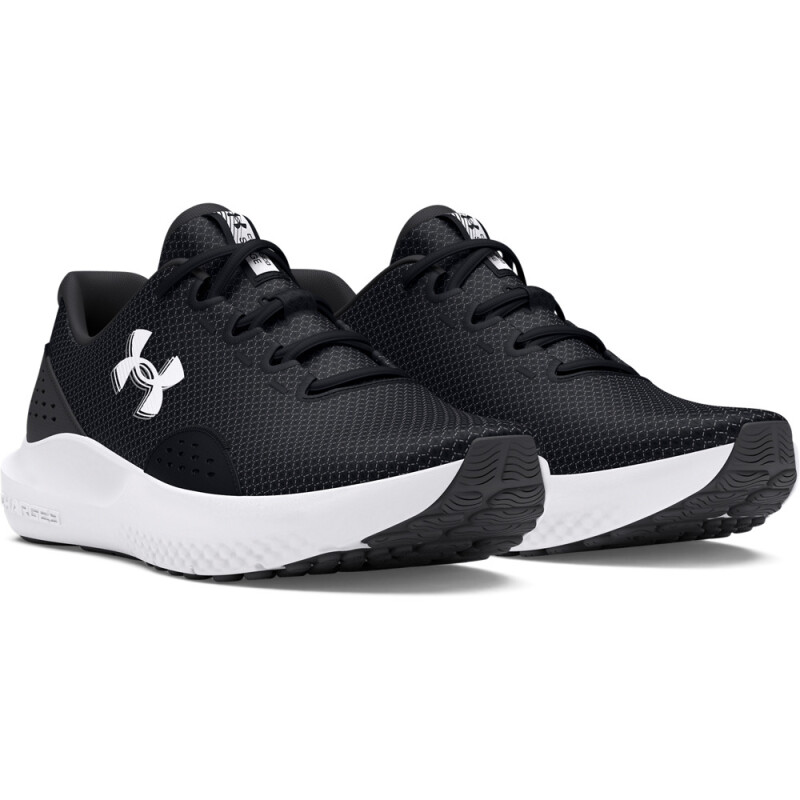 UA W Charged Surge 4-GRN BLK-001