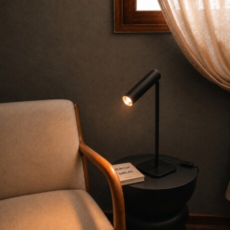 ARTEFACTO DECORATIVO DE MESA<br /> VENICE Luminaria De Mesa Venice Negra