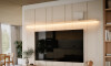 Rack de TV SUD 2.2 - Linea Manhattan Off White / Cinamomo