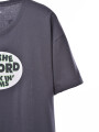 REMERA OVER FAST GRIS OSCURO