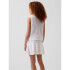 MB TIERED CROCHET SKORT NEW OFF WHITE