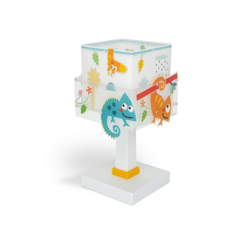Portátil de mesa infantil E14 HAPPY JUNGLE naturaleza flúor DA0226