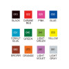Marcadores Real Brush - ZIG 12 colores