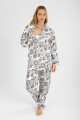 Pijama franela Flores
