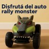 Auto a Control Remoto Monster Infantil 24x15 Cm Verde