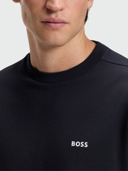 BOSS - Remera Tee Azul Oscuro