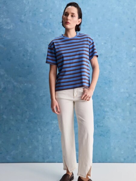 T-SHIRT ALLIE AMIATA AZUL