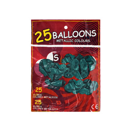 Globos metalizados 25 unidades Globos metalizados 25 unidades