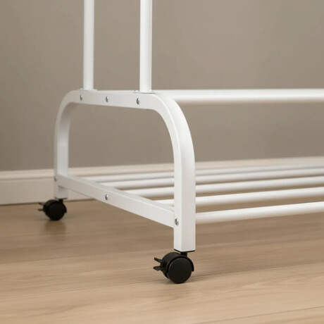 Perchero Organizador - Alt Total 160cm X Ancho Total 118cm - Blanco Perchero Organizador - Alt Total 160cm X Ancho Total 118cm - Blanco