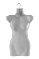 Maniquí Femenino De Torso Plástico Con Percha - Blanco Maniquí Femenino De Torso Plástico Con Percha - Blanco