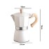 Cafetera Expresso Tipo Italiana 6 pocillos / Blanco