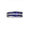 Anillo Sin Fin-Piedra Zafiro y Zirconia-AN4763 conpiedra