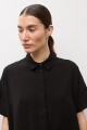 Camisa manga corta negro