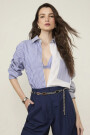 CAMISA Celeste