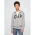 V-FRCH FT BAS HERITAGE LOGO FZ LIGHT HEATHER GREY B08
