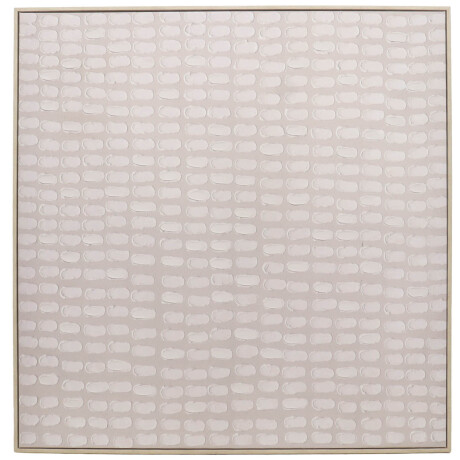 CUADRO ICE I, 100X100, NATURAL/BEIGE PAPEL H1HCA250087B