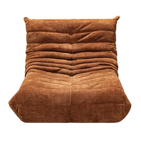 SOFÁ INDIVIDUAL ESPUMA MARRON COMFY CARAMELO