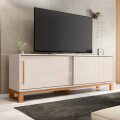 RACK PARA TV MODELO MONDRIAN 1.8 - COLOR OFF WHITE MR/FREIJO Rack Para Tv Modelo Mondrian 1.8 - Color Off White Mr/freijo