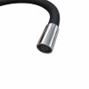 Grifería de Cocina Monocomando de pared pico Flexible Negro Murdock Cromado Brillante Grifería De Cocina Monocomando De Pared Pico Flexible Negro Murdock Cromado Brillante