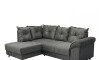 Sillón Esquinero 5 lugares - Bari Grafito