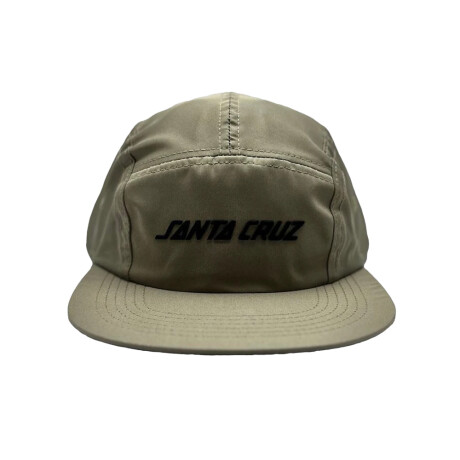 Gorro Santa Cruz Five Panel Strip Off White