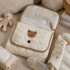 Cambiador De Pañales Plegable Portátil Acolchado Bebé Blanco 1