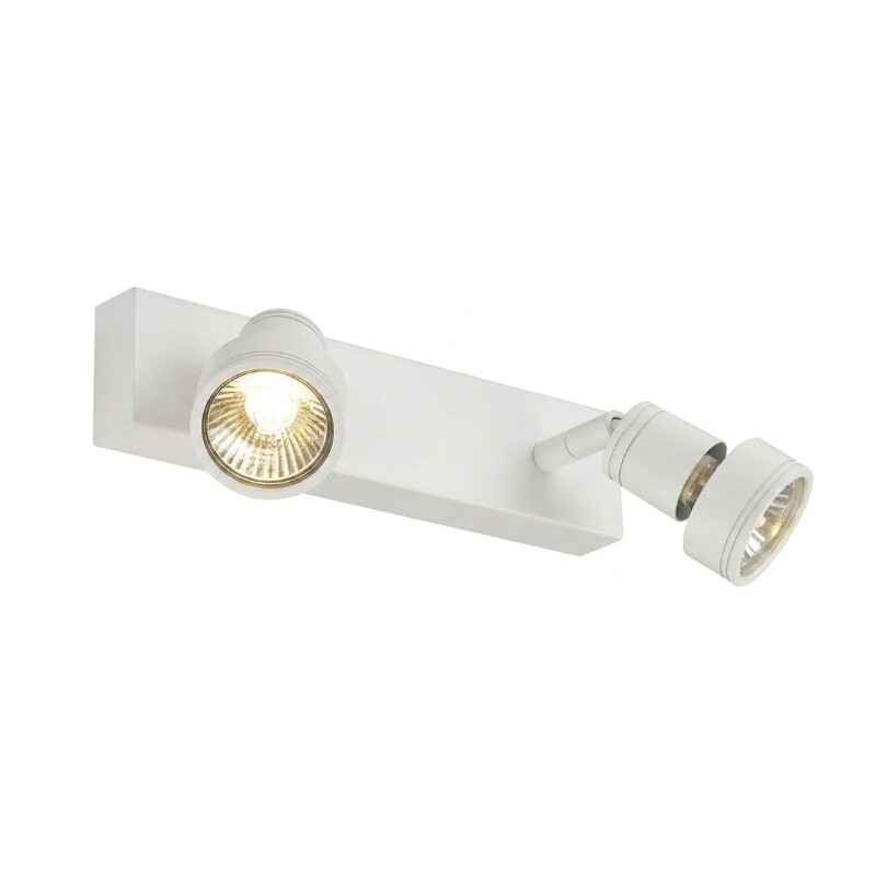 AAS Lámpara Niza Doble Orientable Blanca