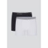 KIT COM 2 CUECAS BOXER BRANCO