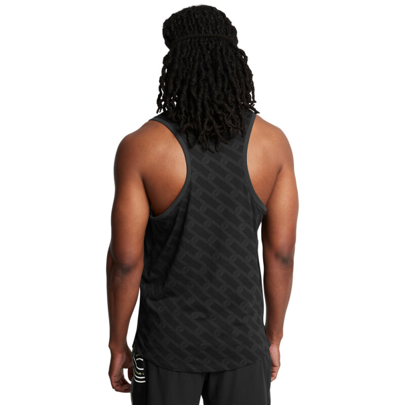 UA RUN ANYWHERE SINGLET-BLK BLK-001