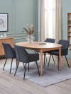 Mesa de comedor MARSTRAND exten Ø110/110x200 roble Mesa de comedor MARSTRAND exten Ø110/110x200 roble