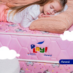 SOMIER PLAY UNICORNIO 1.00X1.90 BASE+COLCHON+CABECERA PARANA Unica