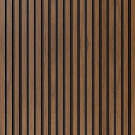 Revestimiento Autoadhesivo Ranurado Linea Urban Nogueira Intenso Revestimiento Autoadhesivo Ranurado Linea Urban Nogueira Intenso