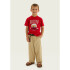 CAMISETA MM MASC VERMELHO