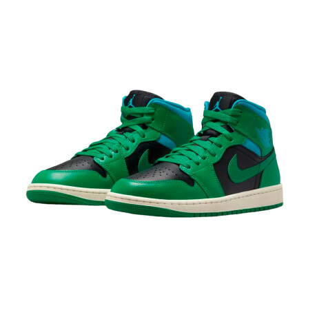 Championes Jordan Air Mid 1 Green