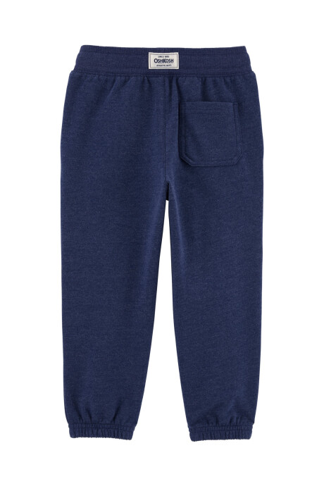 Pantalón deportivo de algodón con puños ceñidos Sin color